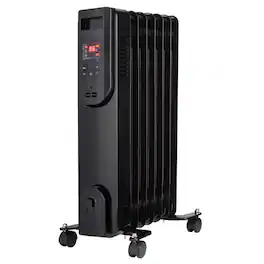 Perfect Aire - 160 sq ft Electric Digital Oil Filled Heater 5120 BTU