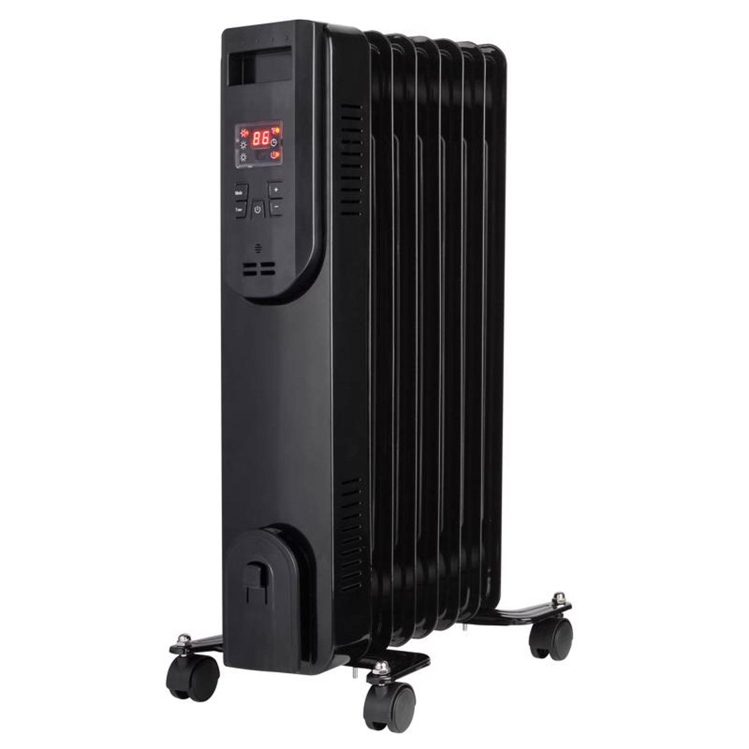 Front. Perfect Aire - Perfect Aire 160 sq ft Electric Digital Oil Filled Heater 5120 BTU.