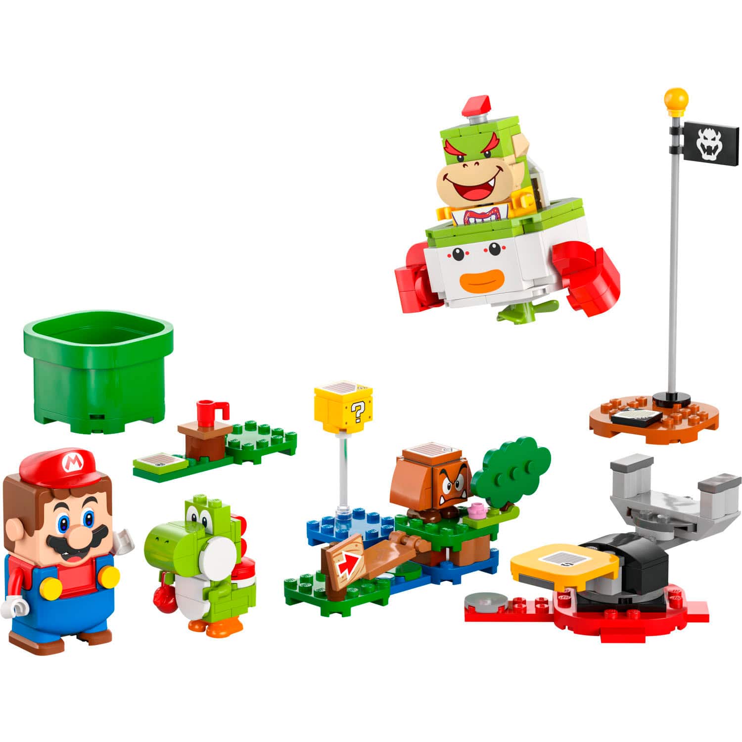 Angle. LEGO - Super Mario Adventures with Interactive Mario Playset 71439.