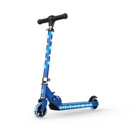 Jetson - Jupiter Kick Scooter with LED Lights & Height Adjustable Handlebar - Blue