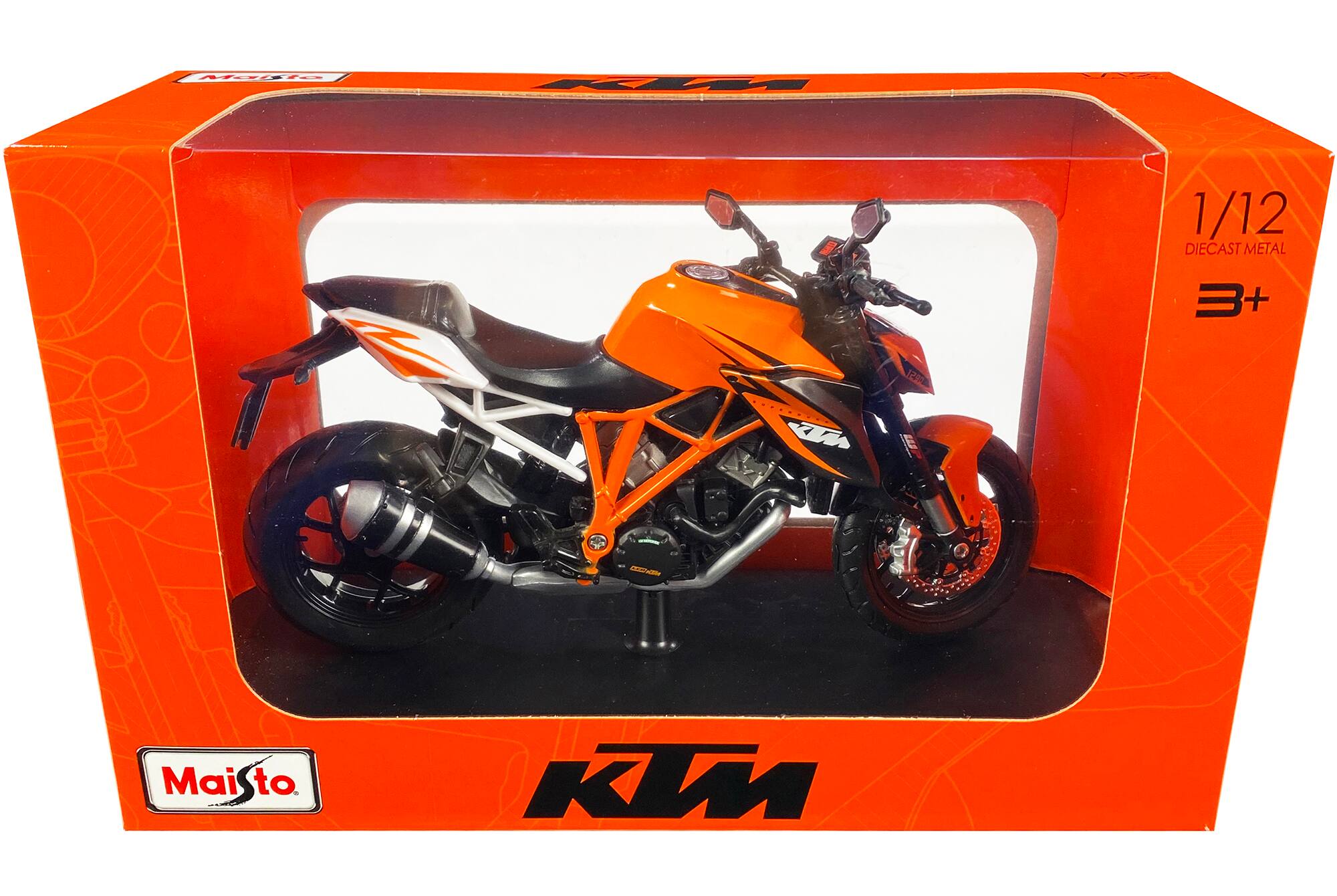 1/12  
DIECAST METAL  
3+  

Maisto  
KTM