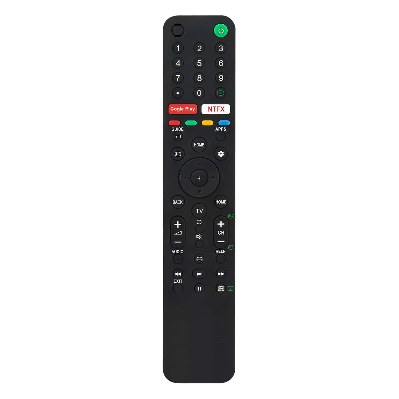 ZdalaMit - NEW RMF-TX500P Replacement Remote Control Compatible with Sony TV sub RMF-TX500U RMF-TX600U - Black