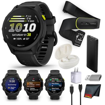13.5 LIGHT 88 START-STOP 8000 STOP UP 1010 SATURDAY 01 38 DOWN 100% 30 BACK-LAP GARMIN 7 - - - X x GARMIN 100 I 9:00 mu Good Evening! Next Alarm 6:30a BAIRLEP I SARN LISTT Ruin mn i Base 130 bom 30:00 Daily Suggestion . I Training I Workouts & race GARUIN LIET . HRV Status I 60ms Balanceo mv Body Battery 85 High Sleep Coach 50m SARIT KAVE ELECTRONICS