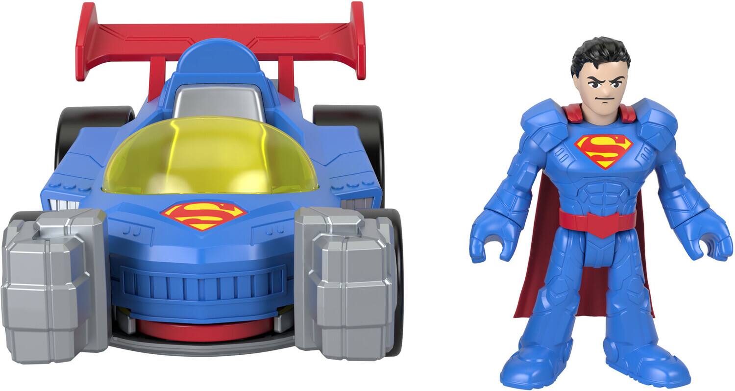 Alt View 2. Fisher Price - Fisher Price - Imaginext DC Super Friends: Metal Force Supermobile Vehicle   - Collectibles - Multicolor.