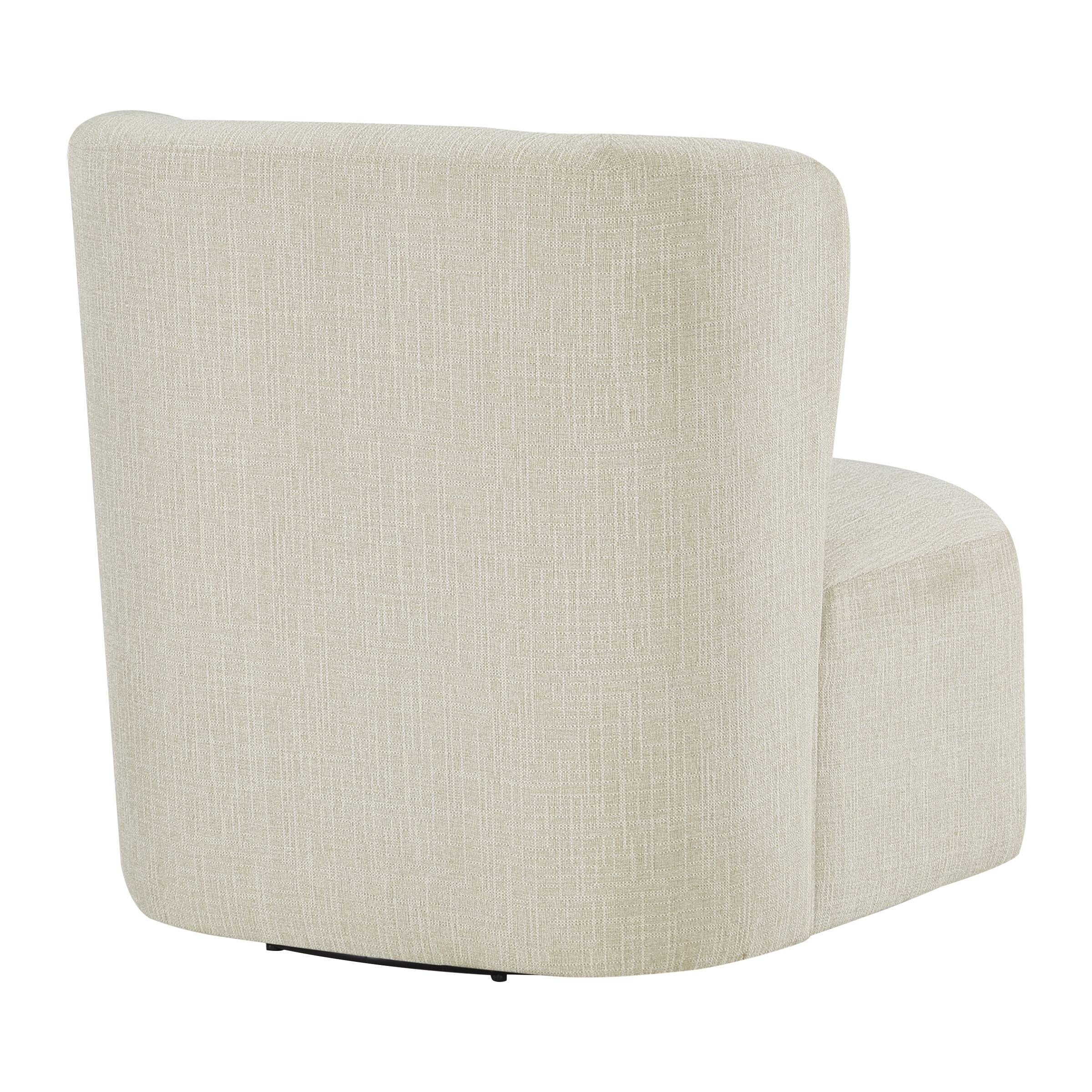 Alt View 12. OSP Home Furnishings - Lucia Swivel Chair - Linen.