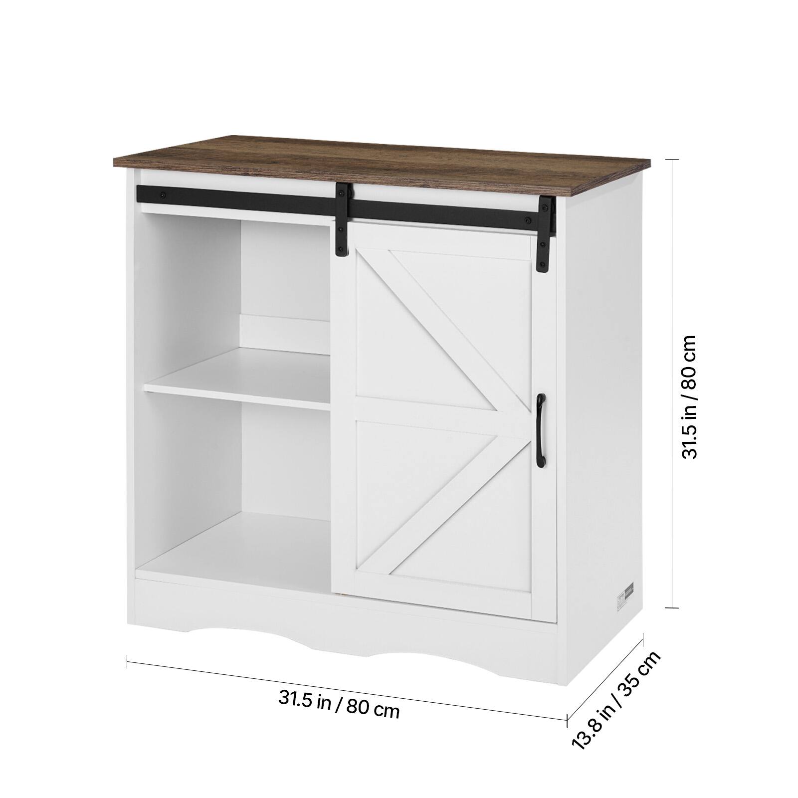 - Height: 31.5 in / 80 cm
- Width: 31.5 in / 80 cm
- Depth: 13.8 in / 35 cm