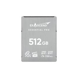 Exascend - Essential Pro 512GB CFexpress Type-B 4.0 Memory Card