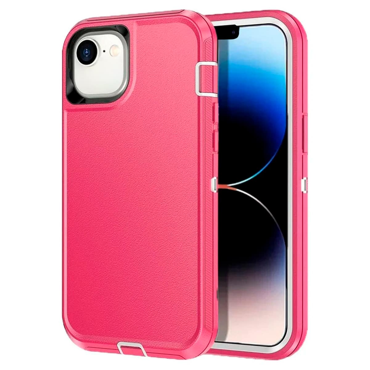 Entronix - Case Compatible with iPhone 17e - Triple-Layer Heavy Duty Protection - Pink