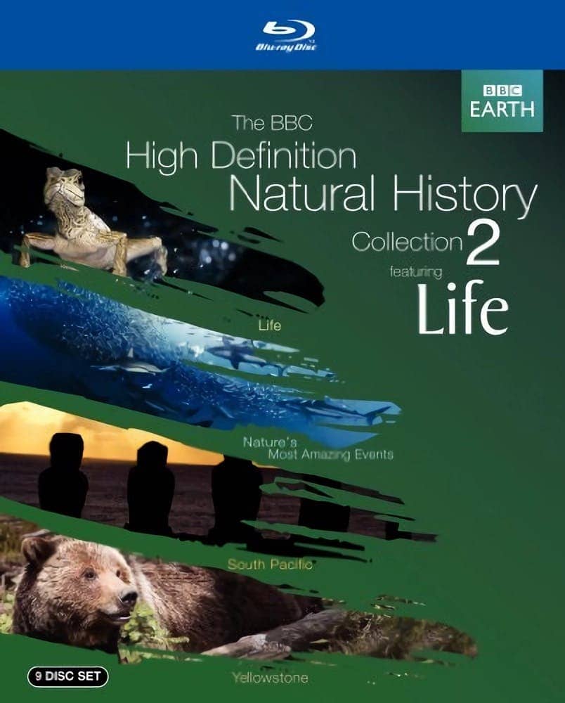 Front. The BBC High-Definition Natural History Collection 2 (Life / Nature's Most Amazing Events / South Pacific / Yellowstone).