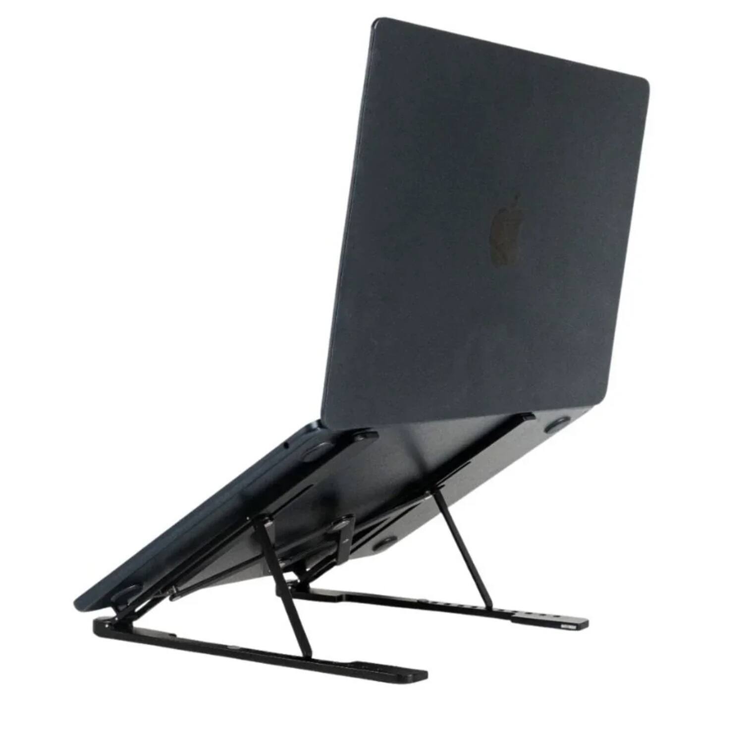 Angle. Scapade - AirStand Pro Foldable Travel Stand for Laptops - Black.