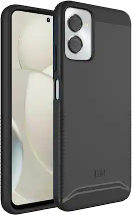 Front. TUDIA - TUDIA Merge Designed for Motorola Moto G Power 5G 2024 Case Military Grade Cover- Matte Black - Matte Black.