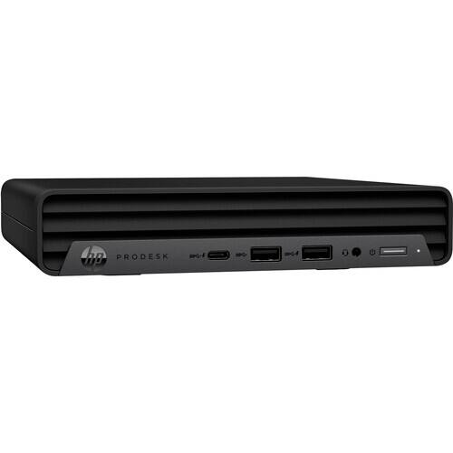 Alt View 1. HP - ProDesk 600 G6 Intel Core i5-10500T 2.3 GHz up to 3.8 GHz 8GB DDR4 256GB SSD Windows 11 Pro Desktop - Black.