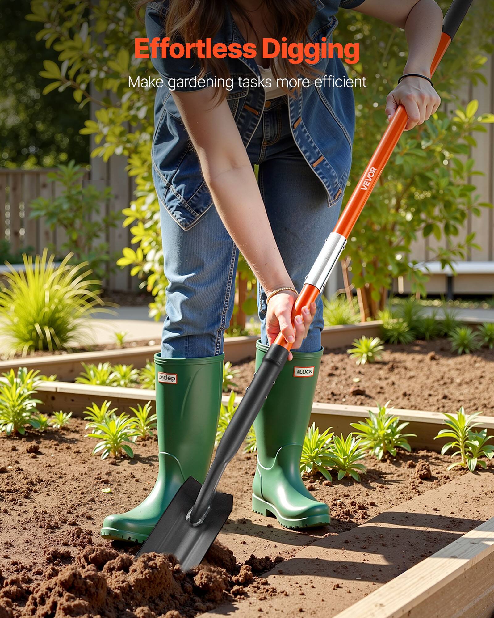 Effortless Digging  
Make gardening tasks more efficient