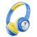 Front. Contixo - Contixo Kids Bluetooth Wireless Headphones, Fun Designs, Safe Volume Limiter, LED Lights, Foldable, Mic - Blue.