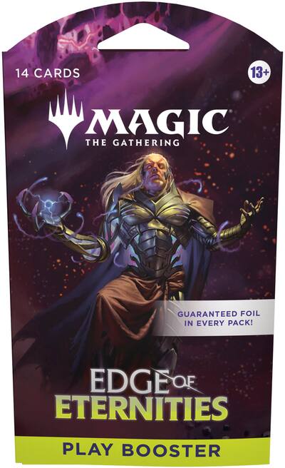 Wizards of The Coast Magic: The Gathering Edge of Eternities Play Booster Sleeve D44480000 - Best Buy Wizards of The Coast Magic: The Gathering Edge of Eternities Play Booster Sleeve D44480000 - Best Buy