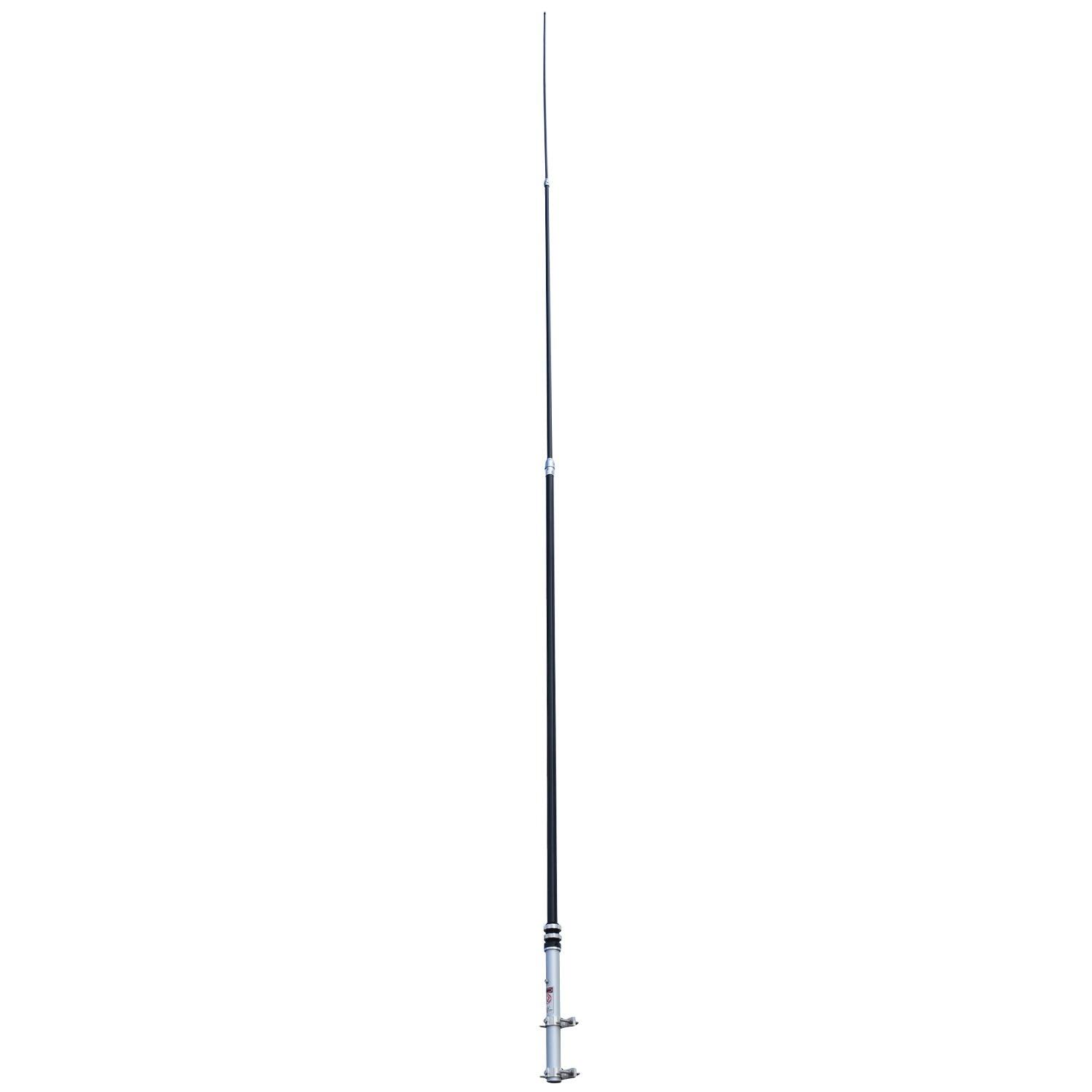 Front. Tram - Tram 1498-b 18-foot Black Cb Base Antenna With 26 Mhz To 31 Mhz 5.75 Dbd Gain - Black.