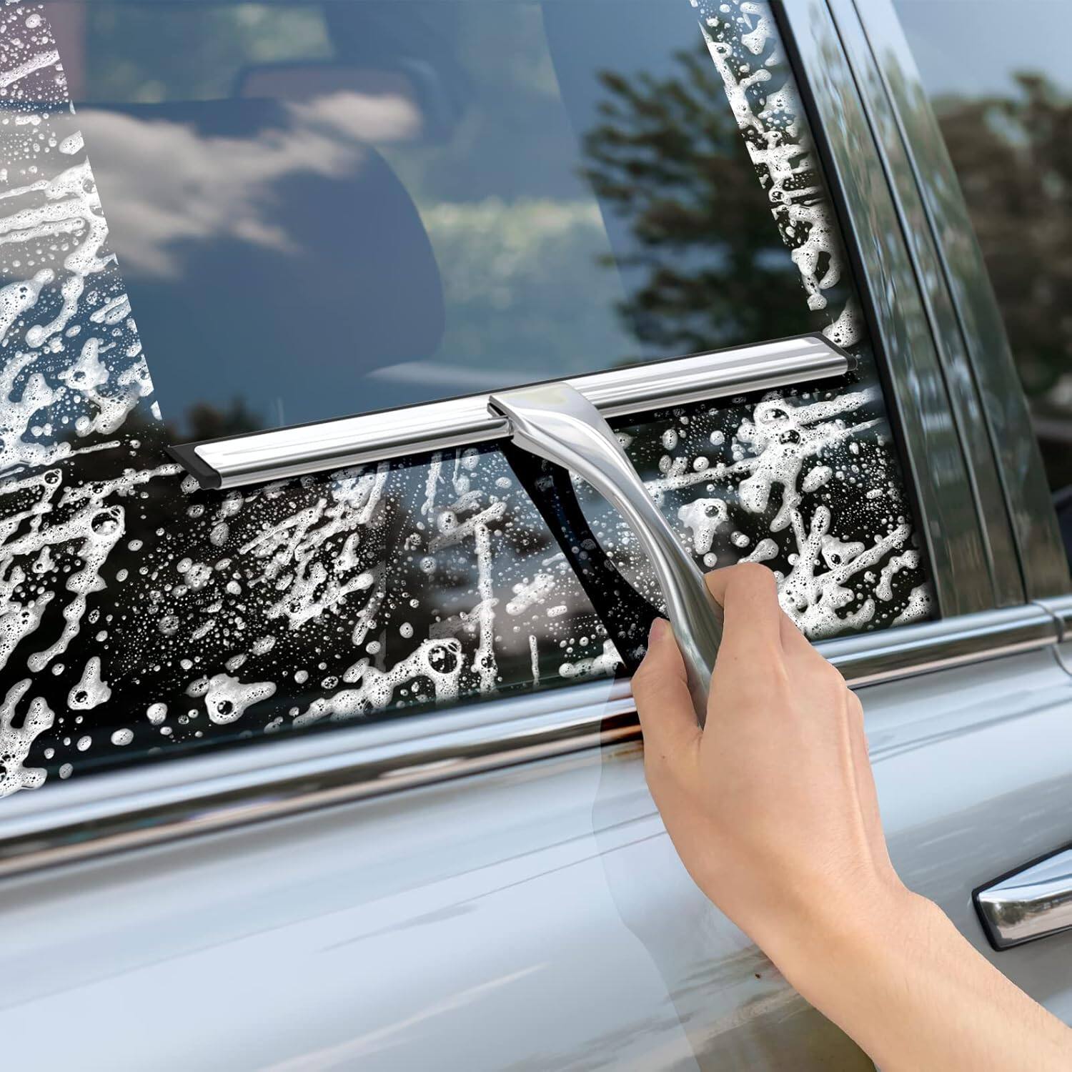 Alt View 4. Giantpower - ﻿ Shower Squeegee for Home Cleaning, Glass Door, Window Squeegee 12 Inch.