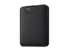 Western Digital - WD 6TB Elements Portable Storage USB 3.2 Gen 1/USB 3.0 (USB 2.0 compatible) Model WDBHJS0060BBK-WESN - Black