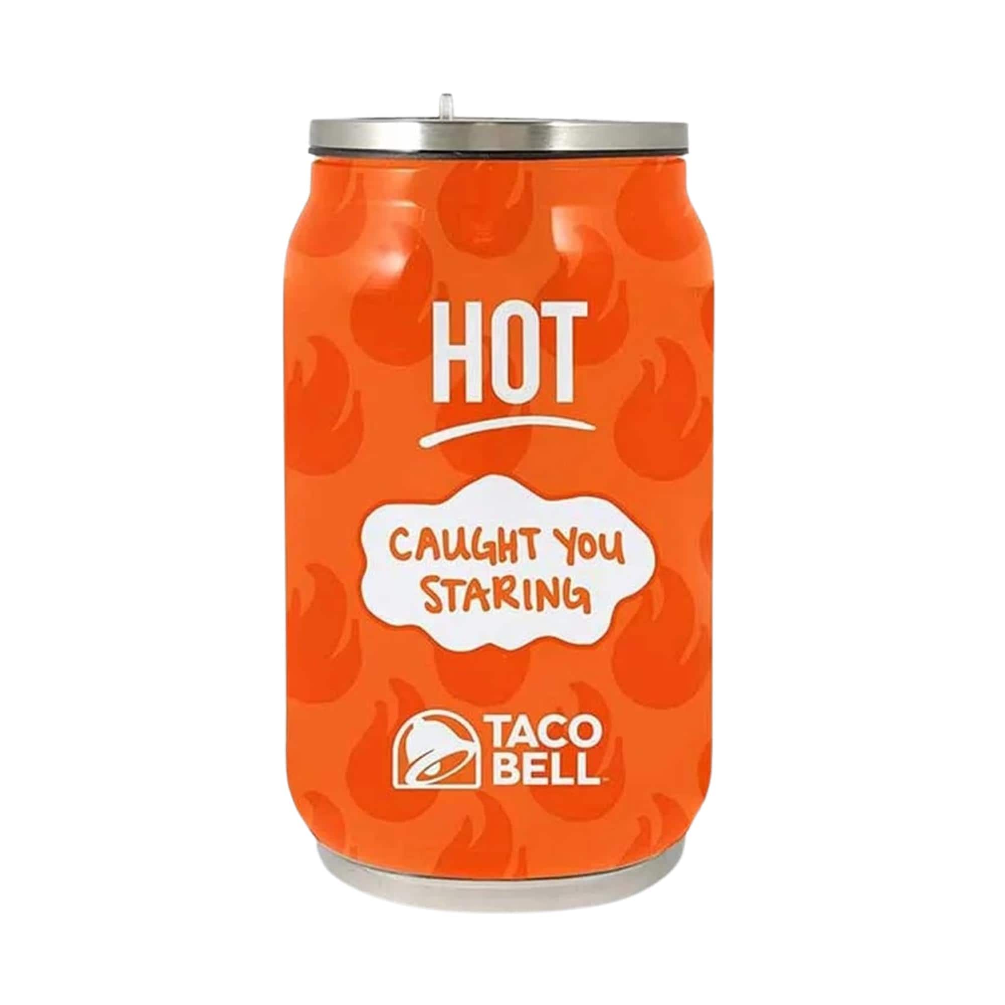 "Just Funky - Taco Bell Hot Sauce ""Caught You Staring"" 9oz Travel Can - Orange" price history on PriceWatchPro