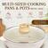 MULTI-SIZED COOKING PANS & POTS (WITH LIDS)
- See-Through Tempered Glass Lids
- Even Cooking All-Around
- Easy-to-Clean
- Dishwasher Safe
FOR BEST PERFORMANCE AND LONGEVITY ON THE PRODUCTS HANDWASH IS RECOMMENDED BUT DISHWASHER SAFE AS WELL