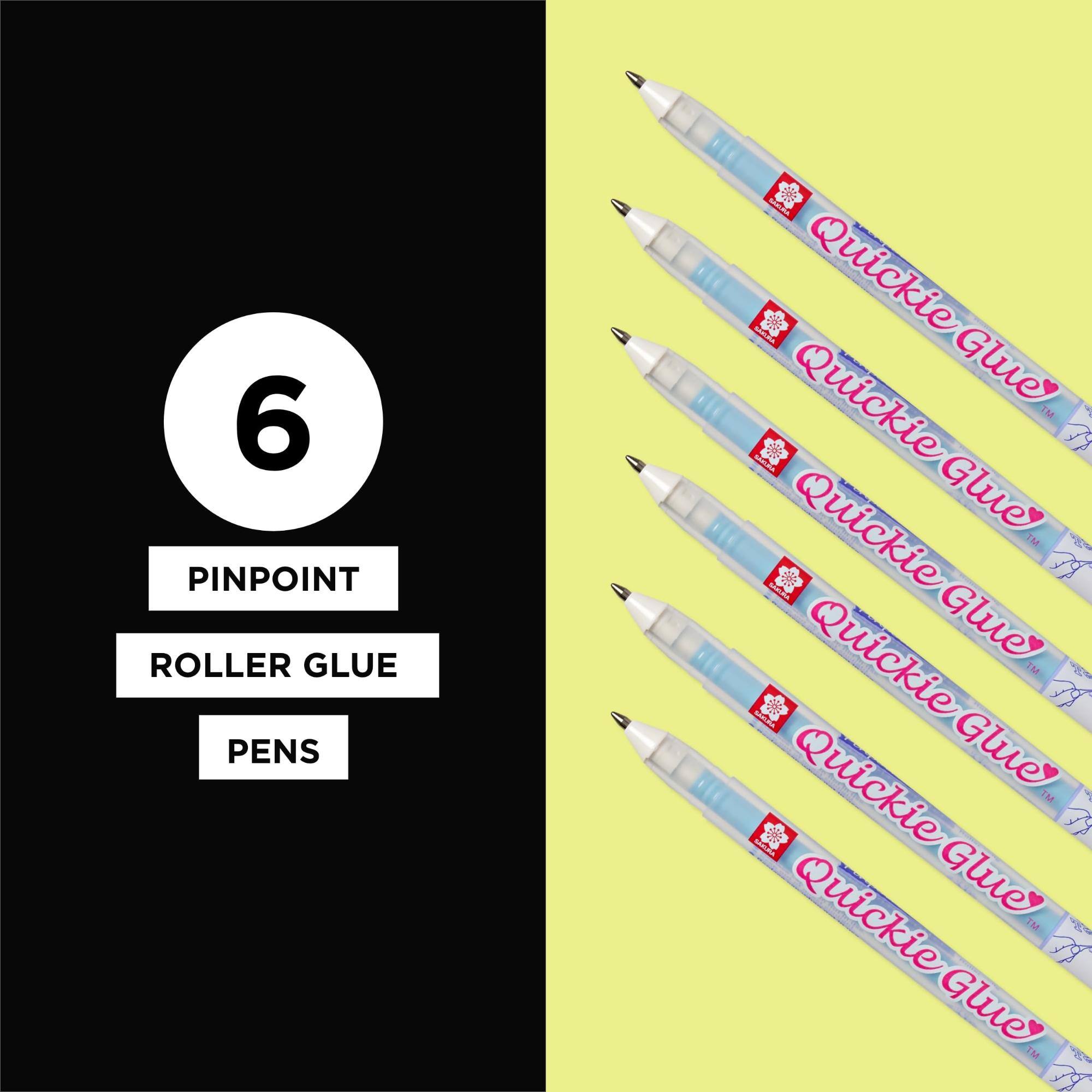 6 PINPOINT ROLLER GLUE PENS

SAN2RA Quickie Glue