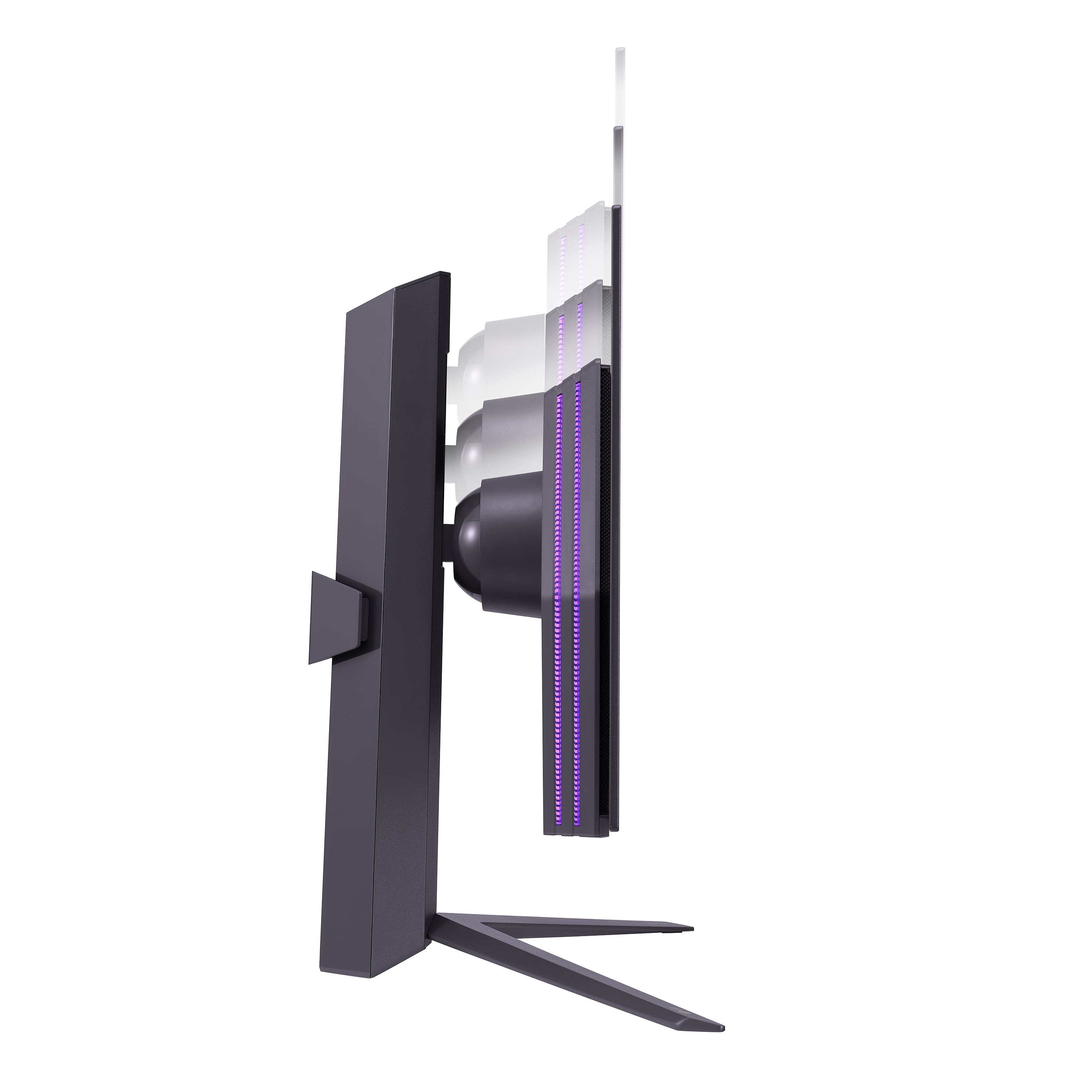 Alt View 7. LG - UltraGear 27" OLED QHD 240Hz 0.03ms FreeSync and NVIDIA G-SYNC Compatible Gaming Monitor with HDR400 - Black.