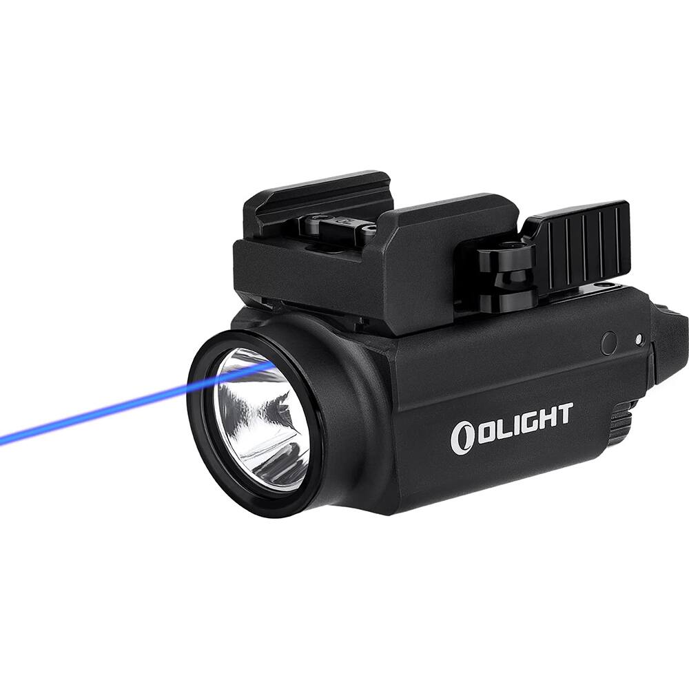 Alt View 1. OLIGHT - OLIGHT Baldr S Blue Beam 800 Lumens Magnetic USB Rechargeable Flashlight (Black).