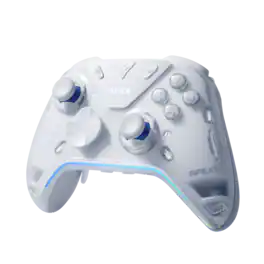 FLYDIGI - Apex 5 PC Controller, Forceflex Joystick 2.0, ForceAdapt Triggers, 3ms Ultra-Low Latency - White