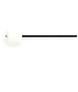Gibraltar Hardware - 6.25" Medium Impact Felt Bass Drum Beater, Standard Shaft, Compatible with Standard Bass Drum Pedals