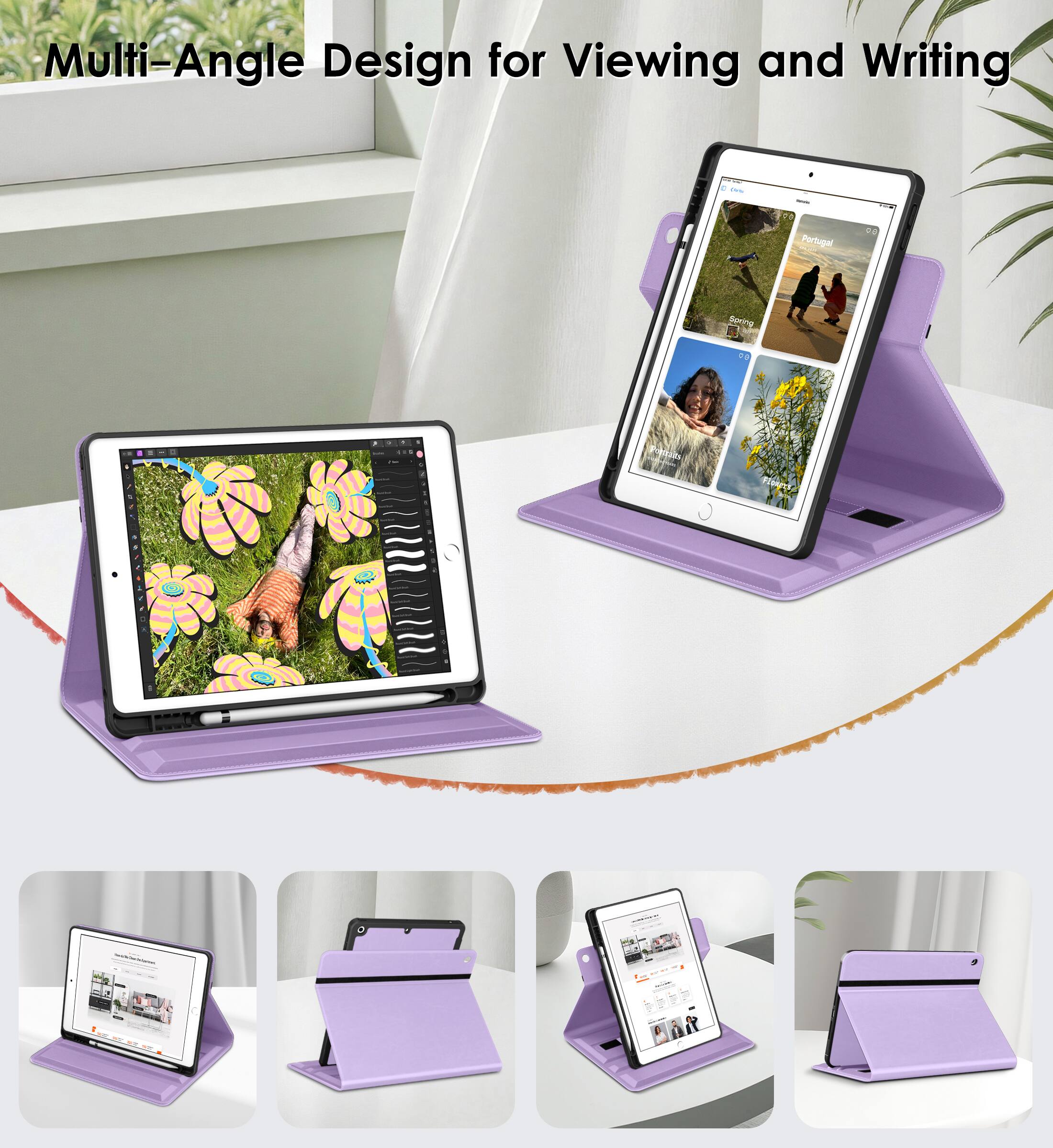 Multi-Angle Design for Viewing and Writing