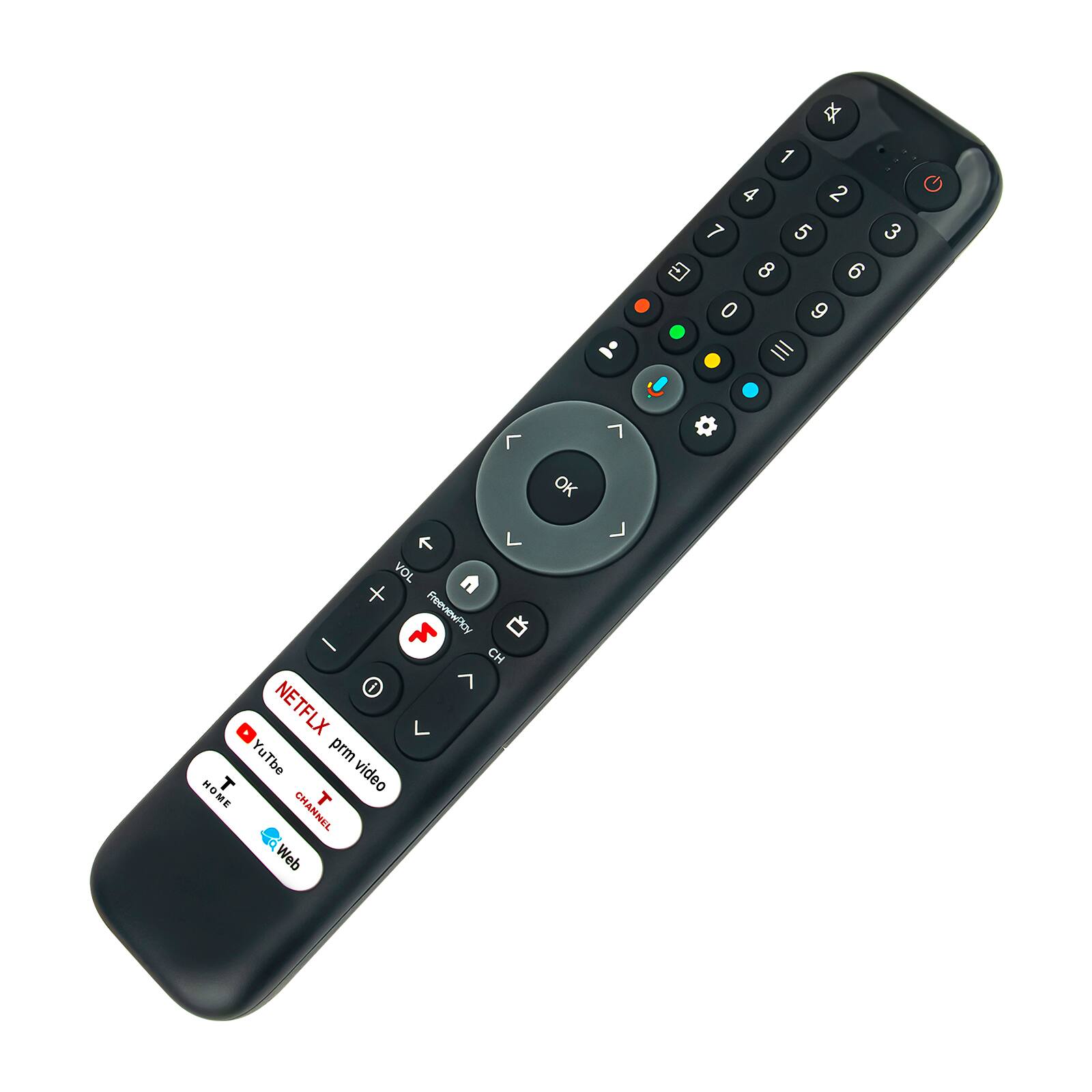 7 0
1 2 5 3 8 6 9 
L VOL / 11 FreeviewPlay CH i 7 NETFLX prm L T YuTbe video HOME CHANNEL T Web
OK
7