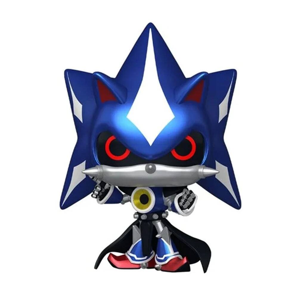 Angle. Funko - Funko POP! Games: Sonic the Hedgehog - Neo Metal Sonic  - COLLECTABLES - Multicolor.