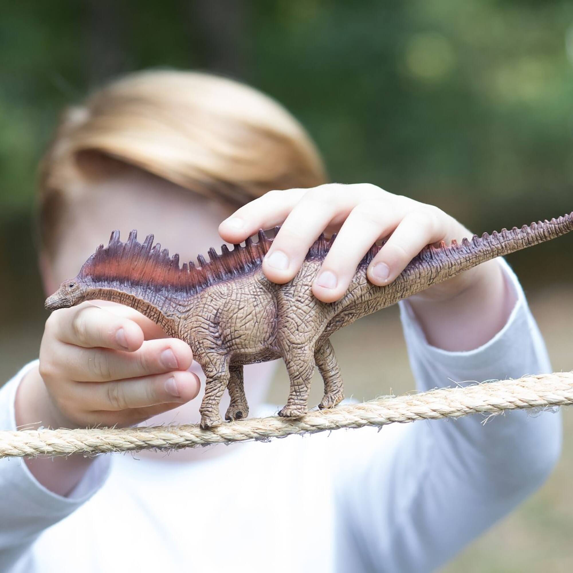 Back. Schleich - Dinosaurs: Amargasaurus.