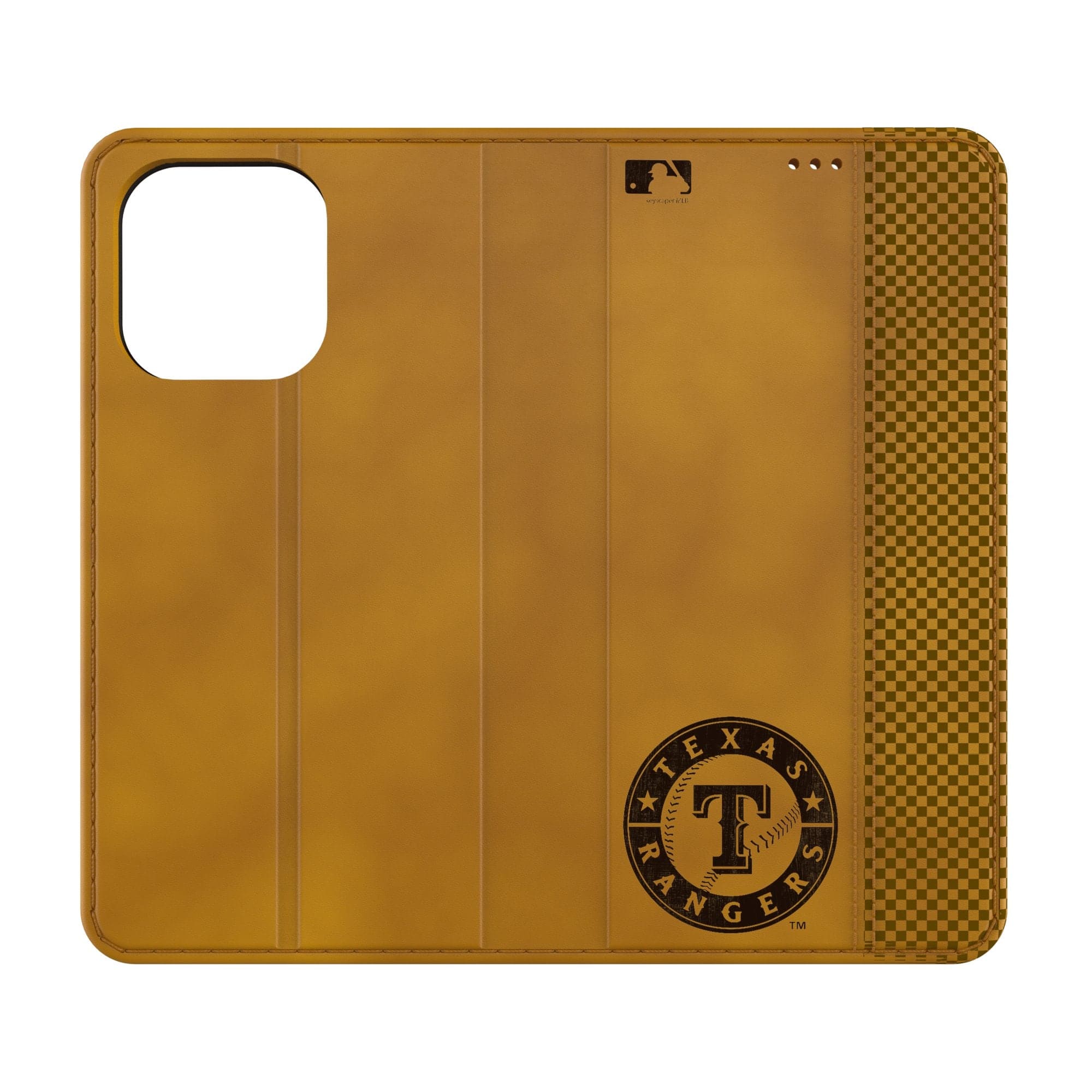 Keyscaper - MLB - Texas Rangers iPhone Folio Case - Xs Max - Multicolor