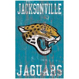Fan Creations - 11'' x 19'' Heritage Distressed Logo Sign - Multicolor