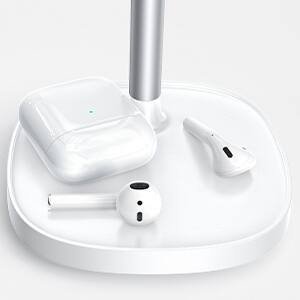 Core Tech Height Adjustable Desktop Phone Stand with Silicone Pads and ...