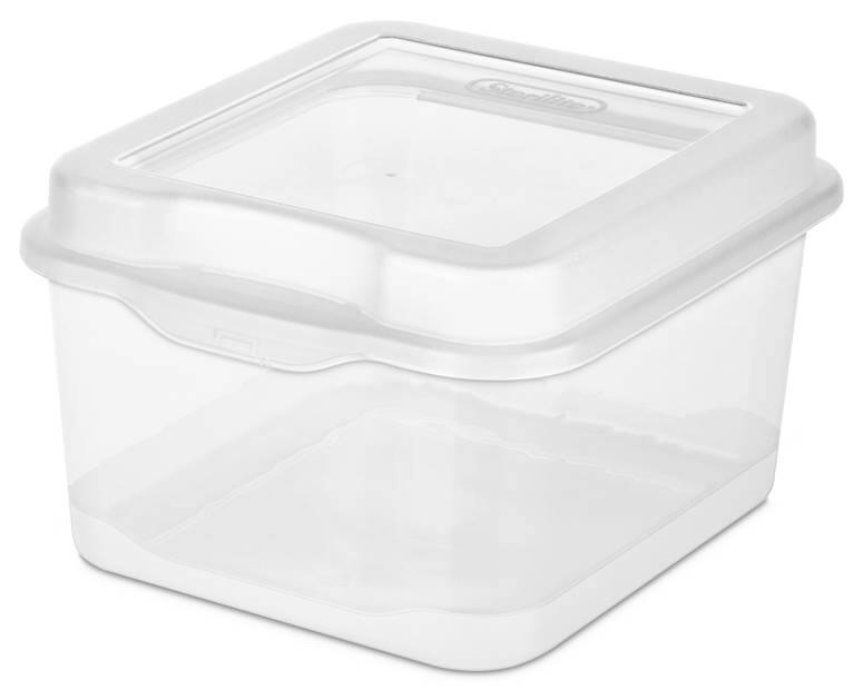 Alt View 3. Sterilite - Sterilite Large Latching Storage Box, 6 Pack, and Small Latching Storage Box, 12 Pack.