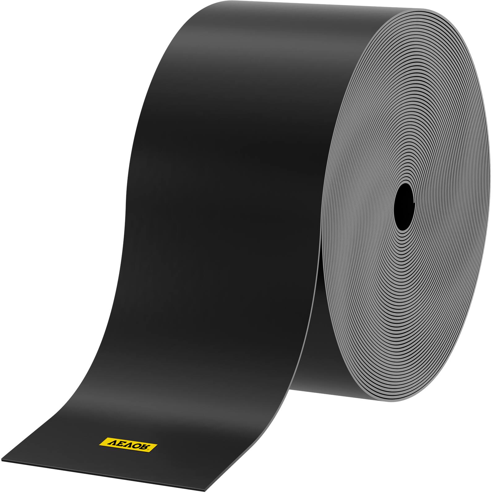 Alt View 5. VEVOR - Landscape Edging, 10 inch Depth 60 ft Total Length, Recycled HDPE Coiled Terrace Board, Flexible Bender Border for Lawn - Black.