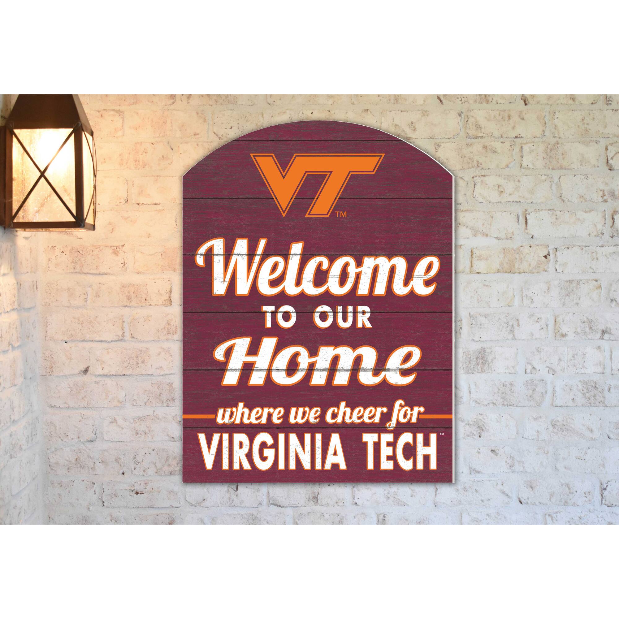Jardine Virginia Tech Hokies 16'' x 22'' Marquee Sign Maroon 4939494 ...