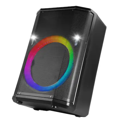 Front. iQ Sound - IQ Sound 15 Inch Portable Bluetooth Speaker with True Wireless Stereo.