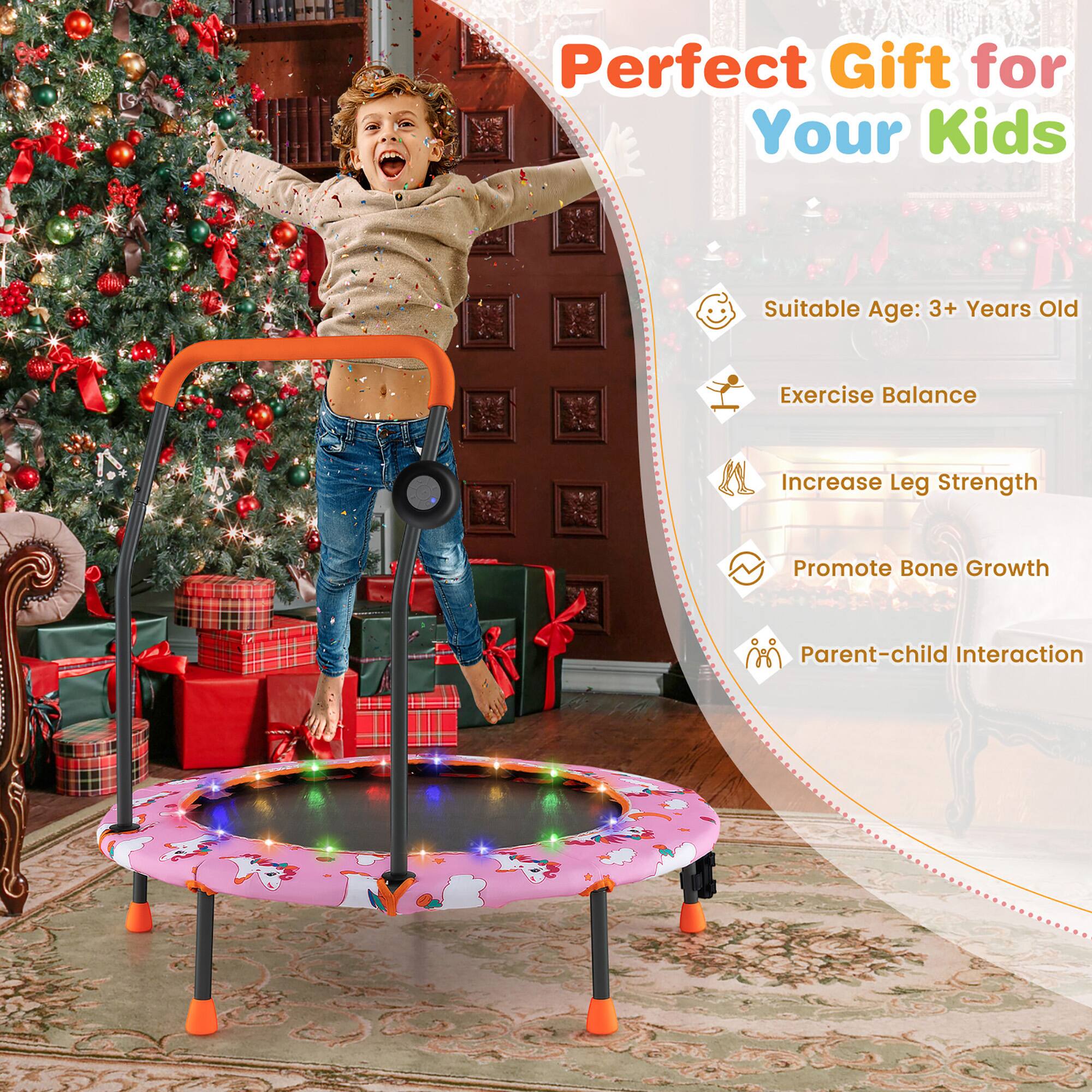 Perfect Gift for Your Kids

- Suitable Age: 3+ Years Old
- Exercise Balance
- Increase Leg Strength
- Promote Bone Growth
- Parent-child Interaction