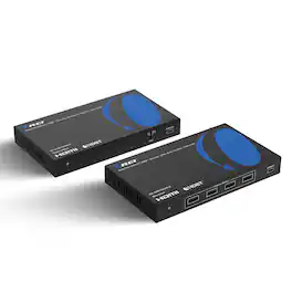 Orei - 8K@60Hz HDMI 2.1 HDBaseT Extender with KVM, IR & RS-232 - 330ft (BK-EXB330UIR-K) - Black