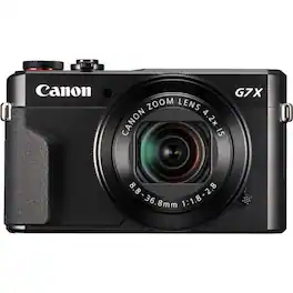 Canon - PowerShot G7 X Mark II (Black) (Renewed)