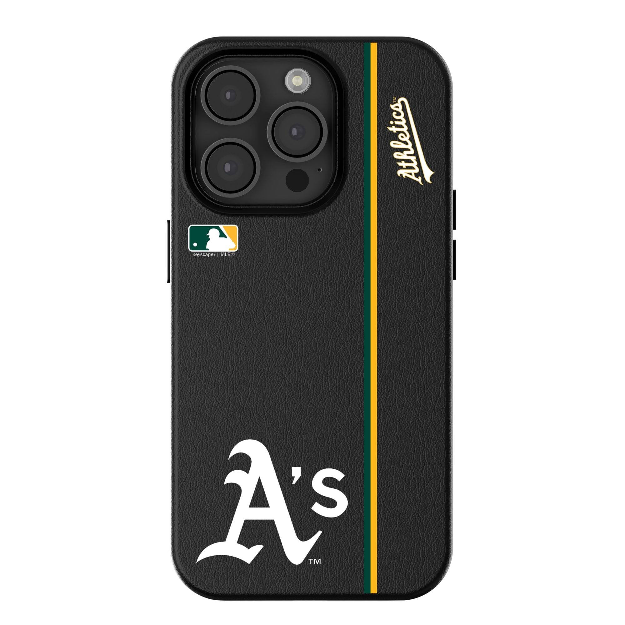 Keyscaper - MLB - Athletics iPhone Magnetic Bump Case - 16 - Black price history on PriceWatchPro