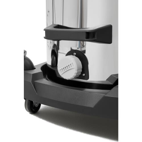 Alt View 9. Dapper Supply - 26.5 Gallon 11 Peak HP 2-in-1 Wet Dry Vacuum Stainless Steel Shop Vac with Drain & Attachments - Silver.