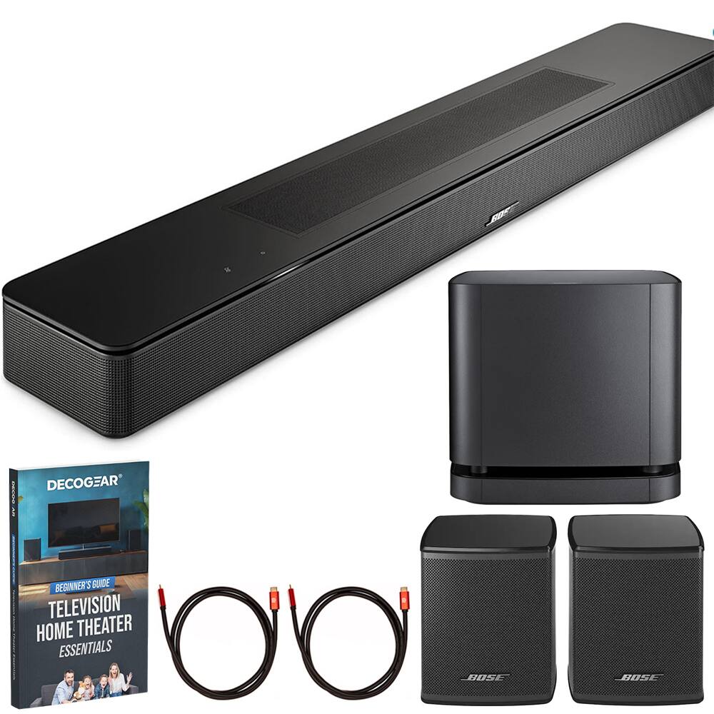 BOS
BEGGE
DECOGEAR BEGINNER'S GUIDE TELEVISION HOME THEATER ESSENTIALS 00 BOSE
BOSE