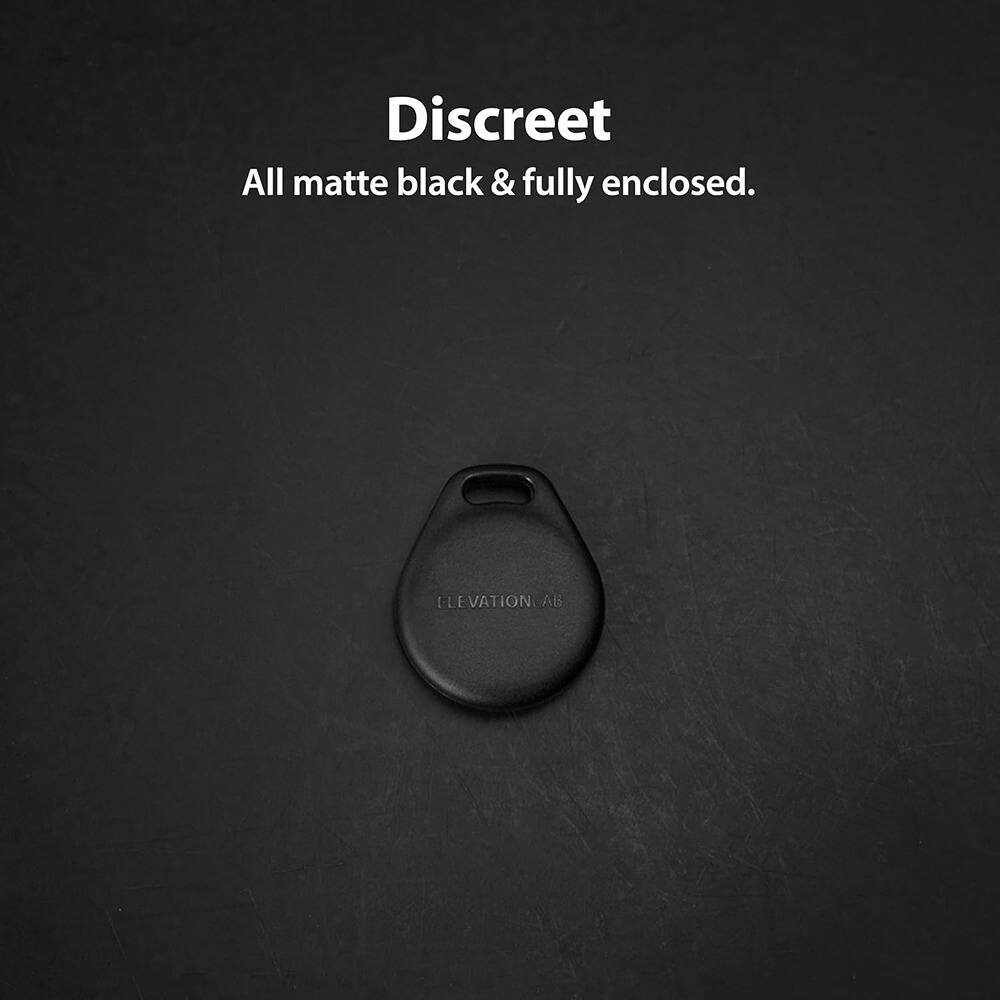 Discreet  
All matte black & fully enclosed.  

ELEVATION AB