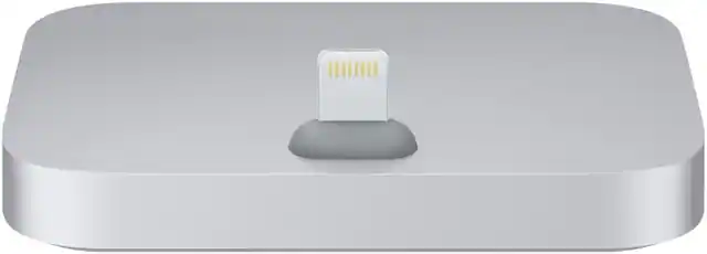 Front. Apple - Apple iPhone Lightning Dock - Space Grey ML8H2BZ/A.