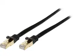 StarTech.com - C6ASPAT3BK 3 ft. Cat 6A Black Shielded Network Ethernet Cables