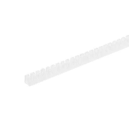 Front. Unique Bargains - Movable Bushing Sharp Edge Trim Protector Push-in Edge Sleeve for Panels 33ft Fits 1.6mm-2mm Thickness Edge - White.